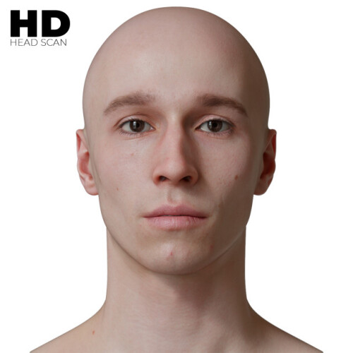 13 3D Head ModelB