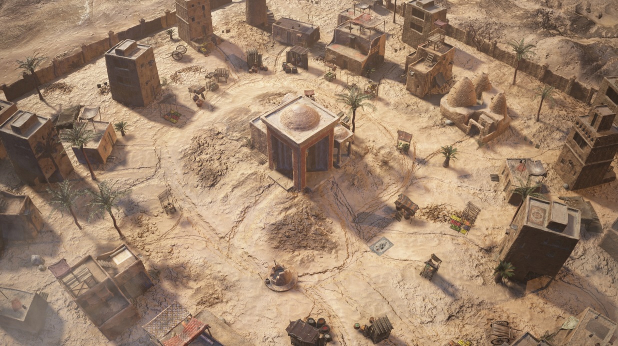 [ Reallusion Props ] Top Down Desert Town