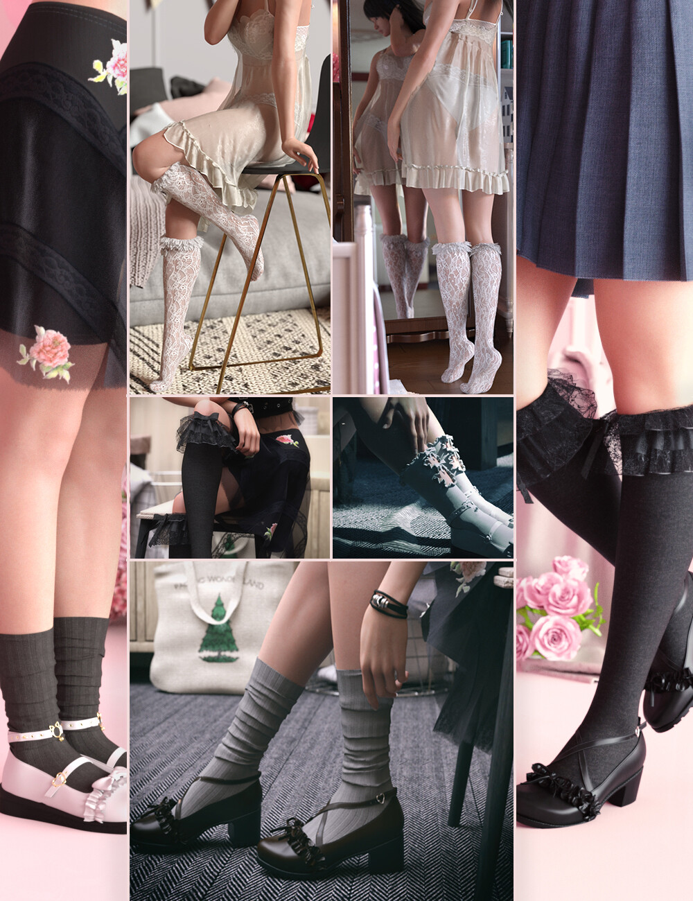 KuJ Kawaii Fashion Socks and Shoes Collection II [REPOST]