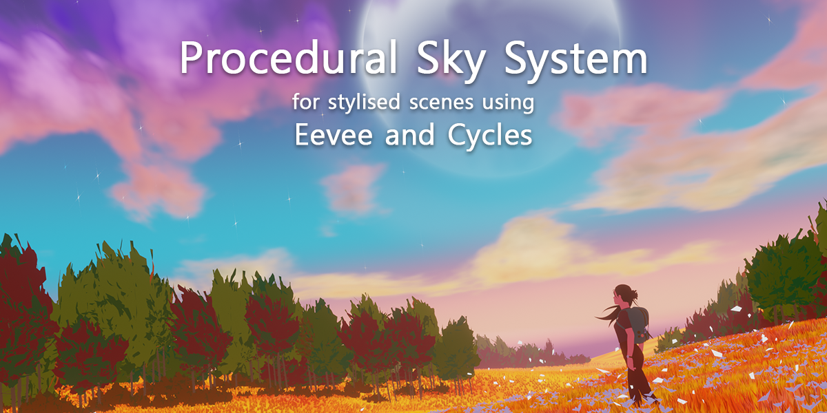 Procedural Sky System (Blender)