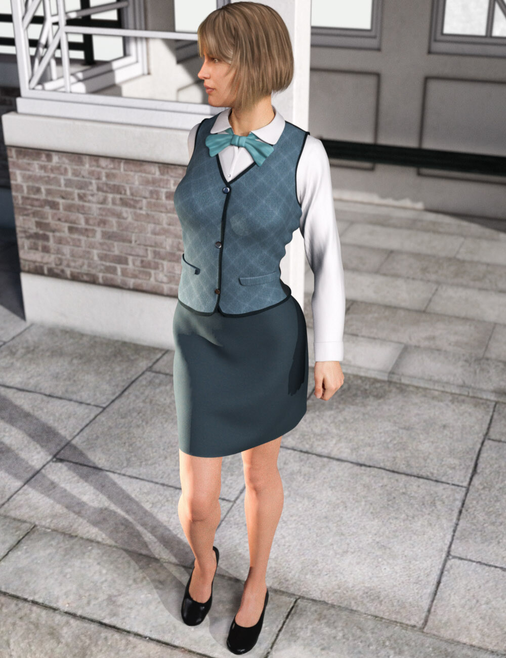 dForce Office Outfit for Genesis 8 Female(s) [REPOST]