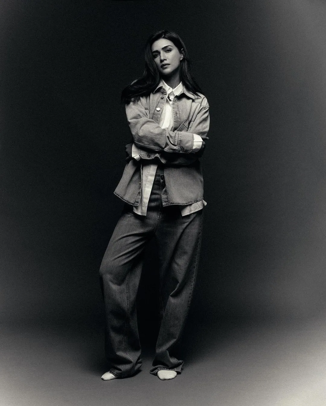 Kriti Sanon's 5 Stylish Denim Looks That Showcase Her Fashion-Forward Choices - Fapshots